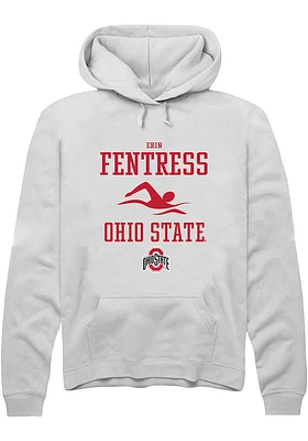 Erin Fentress Rally Ohio State Buckeyes Mens NIL Sport Icon Long Sleeve Hoodie