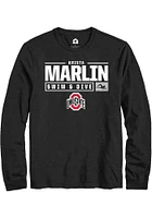 Krista Marlin Ohio State Buckeyes Rally NIL Stacked Box Long Sleeve T Shirt