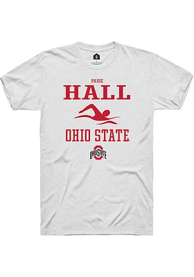 Paige Hall Ohio State Buckeyes Rally NIL Sport Icon Short Sleeve T Shirt