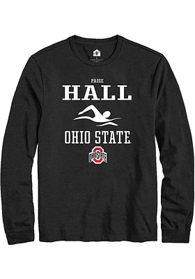 Paige Hall Ohio State Buckeyes Rally NIL Sport Icon Long Sleeve T Shirt