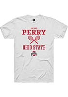 Luciana Perry Ohio State Buckeyes Rally NIL Sport Icon Short Sleeve T Shirt