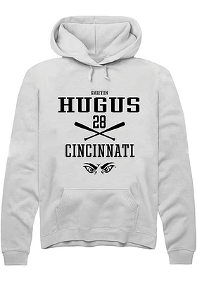 Griffin Hugus Rally Cincinnati Bearcats Mens NIL Sport Icon Long Sleeve Hoodie