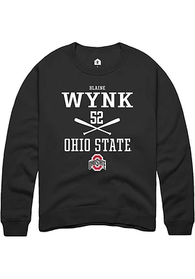 Blaine Wynk Rally Ohio State Buckeyes Mens NIL Sport Icon Long Sleeve Crew Sweatshirt