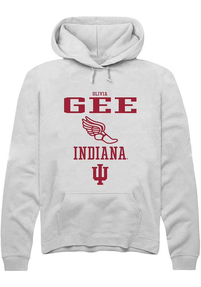 Olivia Gee Rally Indiana Hoosiers Mens NIL Sport Icon Long Sleeve Hoodie