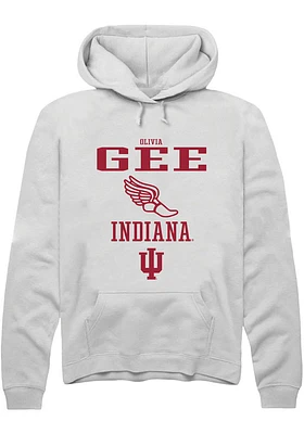 Olivia Gee Rally Indiana Hoosiers Mens NIL Sport Icon Long Sleeve Hoodie