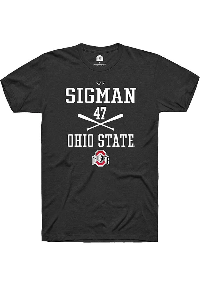 Zak Sigman Ohio State Buckeyes Rally NIL Sport Icon Short Sleeve T Shirt