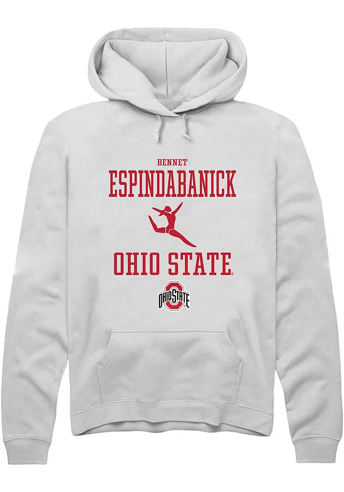 Bennet EspindaBanick Rally Ohio State Buckeyes Mens NIL Sport Icon Long Sleeve Hoodie