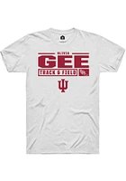 Olivia Gee Indiana Hoosiers Rally NIL Stacked Box Short Sleeve T Shirt