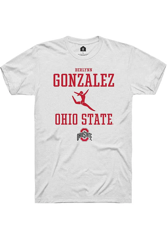 Berlynn Gonzalez Ohio State Buckeyes Rally NIL Sport Icon Short Sleeve T Shirt