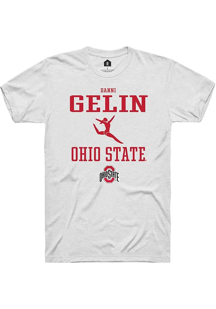 Danni Gelin Ohio State Buckeyes Rally NIL Sport Icon Short Sleeve T Shirt