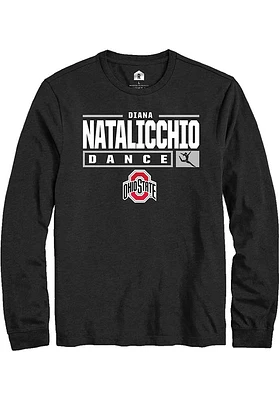 Diana Natalicchio Ohio State Buckeyes Rally NIL Stacked Box Long Sleeve T Shirt