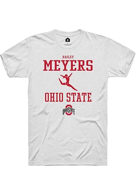 Hailey Meyers Ohio State Buckeyes Rally NIL Sport Icon Short Sleeve T Shirt