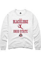 Macie Blacklidge Rally Ohio State Buckeyes Mens NIL Sport Icon Long Sleeve Crew Sweatshirt