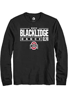 Macie Blacklidge Ohio State Buckeyes Rally NIL Stacked Box Long Sleeve T Shirt