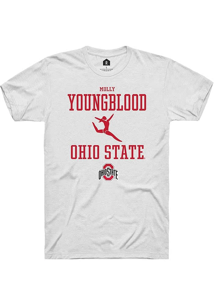 Molly Youngblood Ohio State Buckeyes Rally NIL Sport Icon Short Sleeve T Shirt