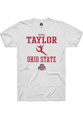 Olivia Taylor Ohio State Buckeyes Rally NIL Sport Icon Short Sleeve T Shirt