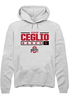 Reagan Ceglio Rally Ohio State Buckeyes Mens NIL Stacked Box Long Sleeve Hoodie