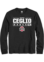 Reagan Ceglio Ohio State Buckeyes Rally NIL Stacked Box Long Sleeve T Shirt