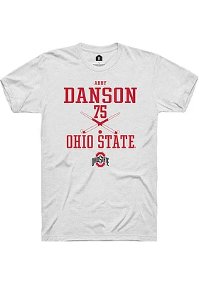 Abby Danson Ohio State Buckeyes Rally NIL Sport Icon Short Sleeve T Shirt