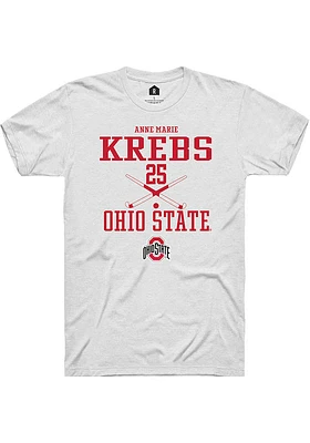 Anne Marie Krebs Ohio State Buckeyes Rally NIL Sport Icon Short Sleeve T Shirt