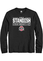 Camryn Standish Ohio State Buckeyes Rally NIL Stacked Box Long Sleeve T Shirt