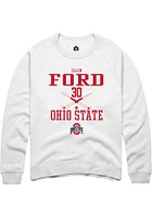 Ellen Ford Rally Ohio State Buckeyes Mens NIL Sport Icon Long Sleeve Crew Sweatshirt