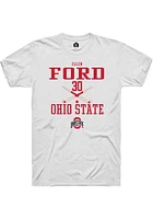 Ellen Ford Ohio State Buckeyes Rally NIL Sport Icon Short Sleeve T Shirt