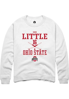 Erin Little Rally Ohio State Buckeyes Mens NIL Sport Icon Long Sleeve Crew Sweatshirt