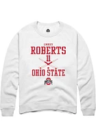 Lindsey Roberts Rally Ohio State Buckeyes Mens NIL Sport Icon Long Sleeve Crew Sweatshirt