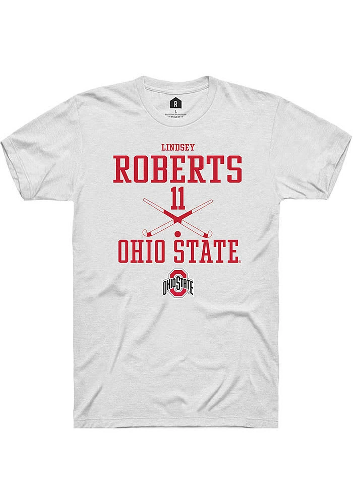 Lindsey Roberts Ohio State Buckeyes Rally NIL Sport Icon Short Sleeve T Shirt