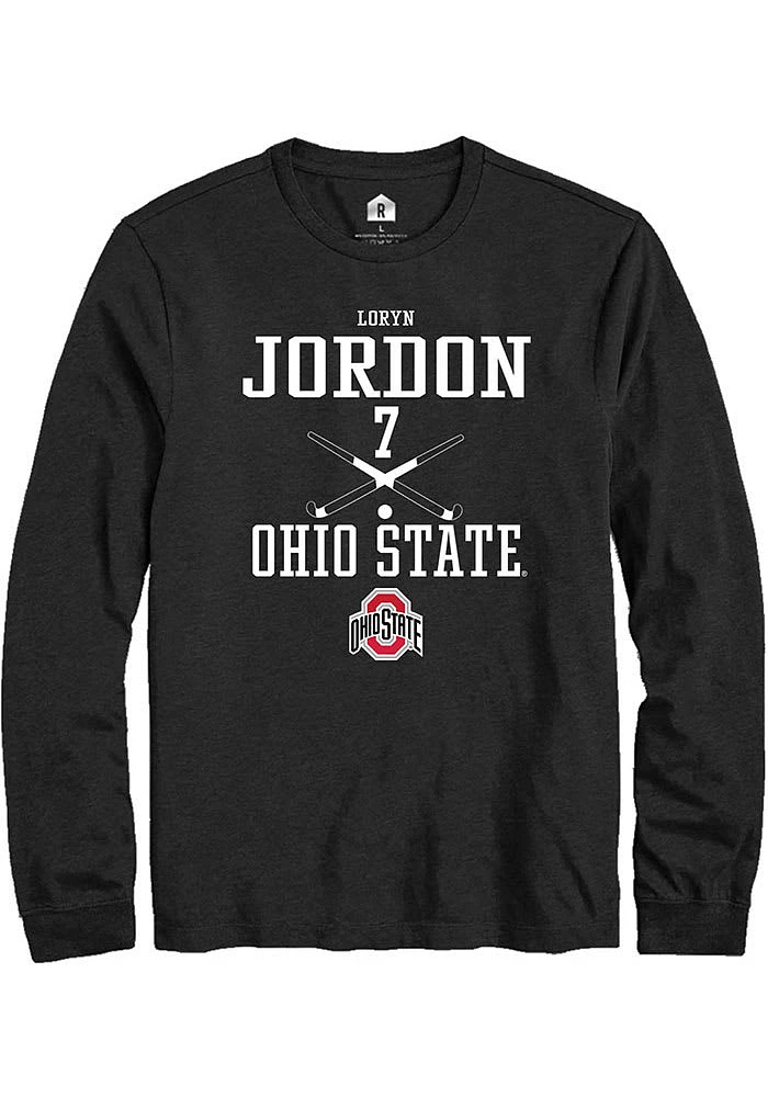 Loryn Jordon Ohio State Buckeyes Rally NIL Sport Icon Long Sleeve T Shirt