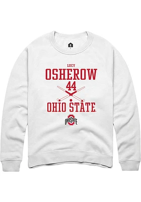 Lucy Osherow Rally Ohio State Buckeyes Mens NIL Sport Icon Long Sleeve Crew Sweatshirt