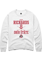 Sarah Richards Rally Ohio State Buckeyes Mens NIL Sport Icon Long Sleeve Crew Sweatshirt