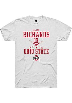 Sarah Richards Ohio State Buckeyes Rally NIL Sport Icon Short Sleeve T Shirt