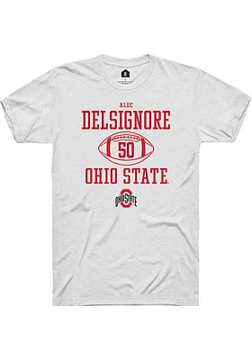 Alec DelSignore Ohio State Buckeyes Rally NIL Sport Icon Short Sleeve T Shirt