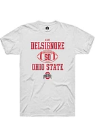 Alec DelSignore Ohio State Buckeyes Rally NIL Sport Icon Short Sleeve T Shirt