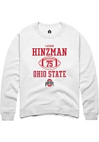 Carson Hinzman Rally Ohio State Buckeyes Mens NIL Sport Icon Long Sleeve Crew Sweatshirt