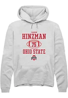 Carson Hinzman Rally Ohio State Buckeyes Mens NIL Sport Icon Long Sleeve Hoodie