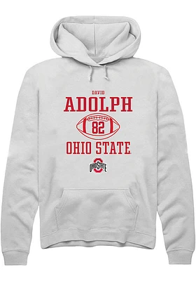 David Adolph Rally Ohio State Buckeyes Mens NIL Sport Icon Long Sleeve Hoodie