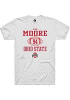 Jason Moore Ohio State Buckeyes Rally NIL Sport Icon Short Sleeve T Shirt