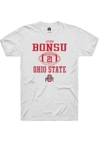 Jayden Bonsu Ohio State Buckeyes Rally NIL Sport Icon Short Sleeve T Shirt