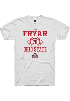 Josh Fryar Ohio State Buckeyes Rally NIL Sport Icon Short Sleeve T Shirt