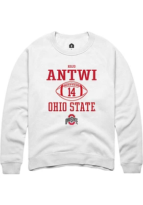 Kojo Antwi Rally Ohio State Buckeyes Mens NIL Sport Icon Long Sleeve Crew Sweatshirt