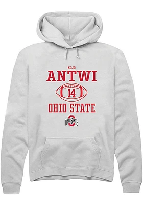 Kojo Antwi Rally Ohio State Buckeyes Mens NIL Sport Icon Long Sleeve Hoodie