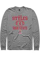 Lorenzo Styles Ohio State Buckeyes Rally NIL Sport Icon Long Sleeve T Shirt