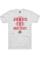 Matthew Jones Ohio State Buckeyes Rally NIL Sport Icon Short Sleeve T Shirt