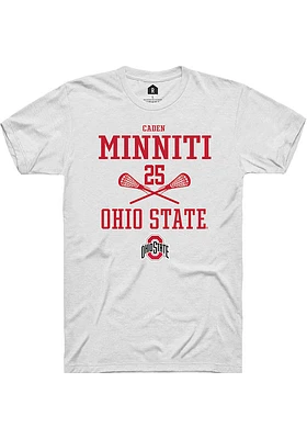 Caden Minniti Ohio State Buckeyes Rally NIL Sport Icon Short Sleeve T Shirt