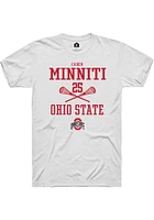 Caden Minniti Ohio State Buckeyes Rally NIL Sport Icon Short Sleeve T Shirt