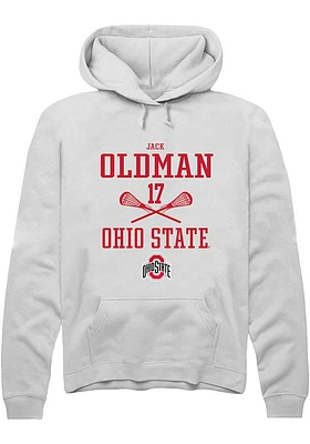 Jack Oldman Rally Ohio State Buckeyes Mens NIL Sport Icon Long Sleeve Hoodie