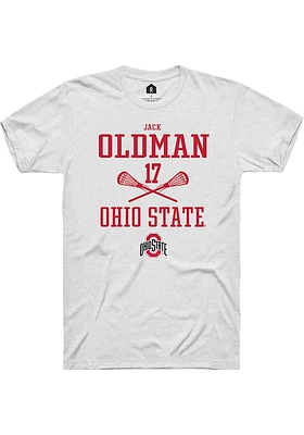 Jack Oldman Ohio State Buckeyes Rally NIL Sport Icon Short Sleeve T Shirt